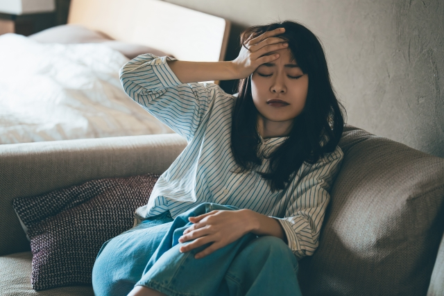 急病で困っている人